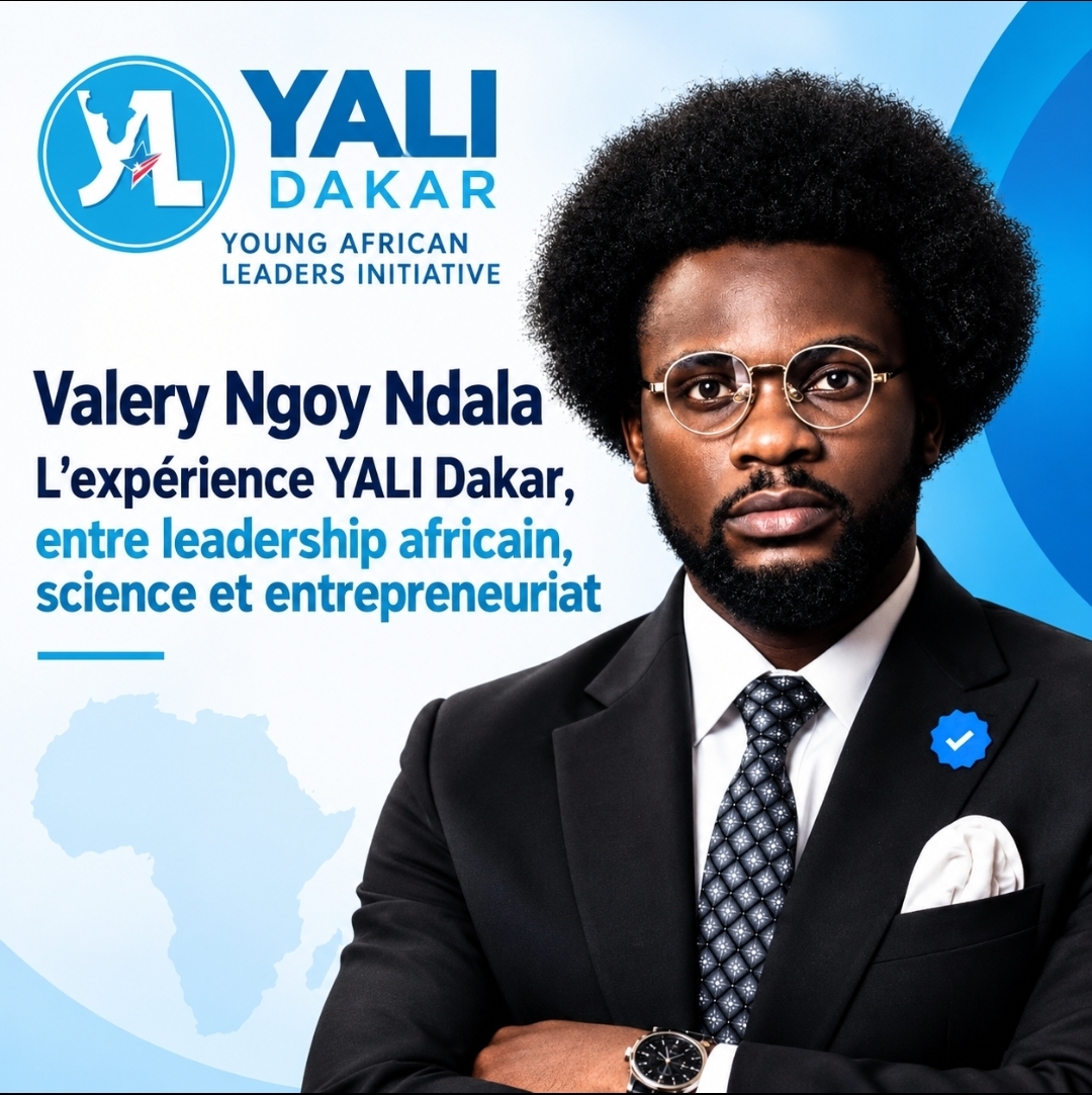 Valery Ngoy Ndala : l’expérience YALI Dakar, entre leadership africain, science et entrepreneuriat